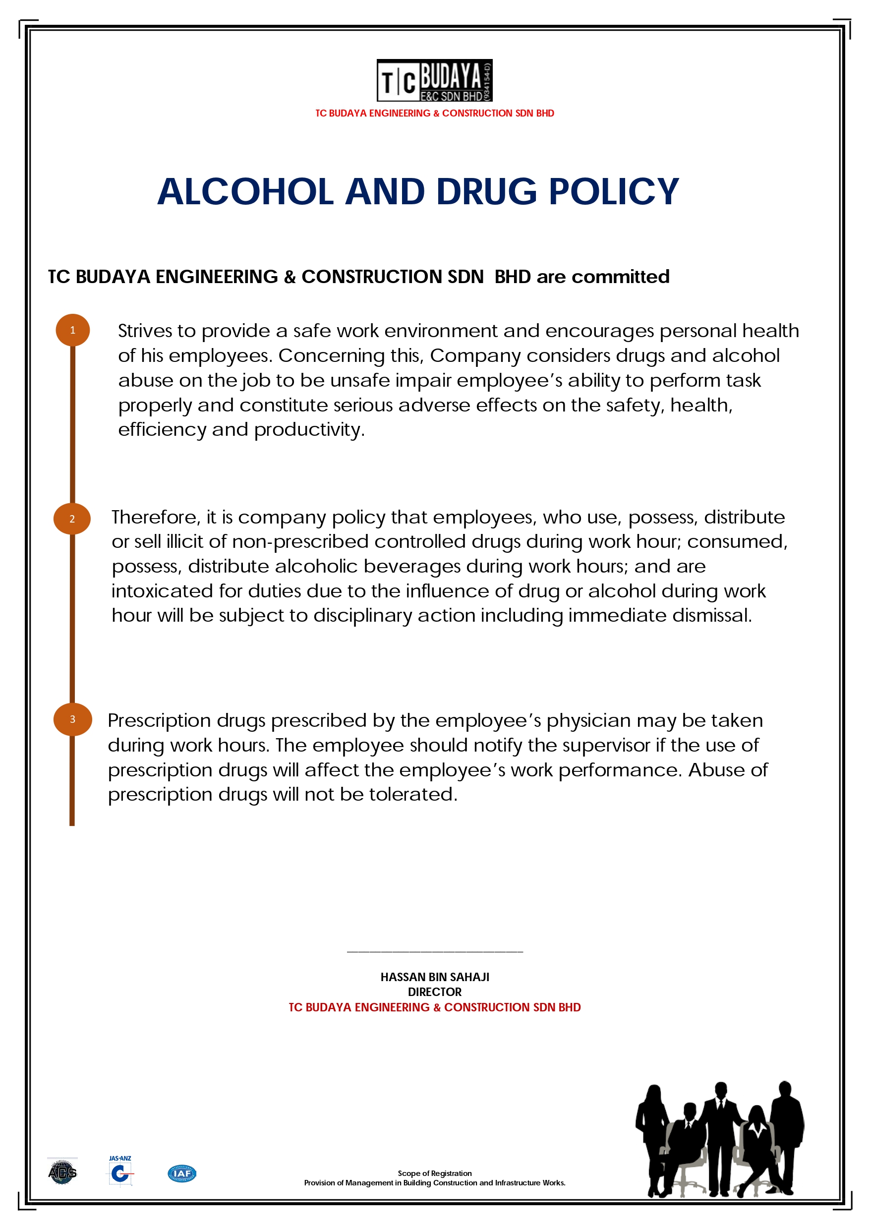 Alcohol and Drug Policy