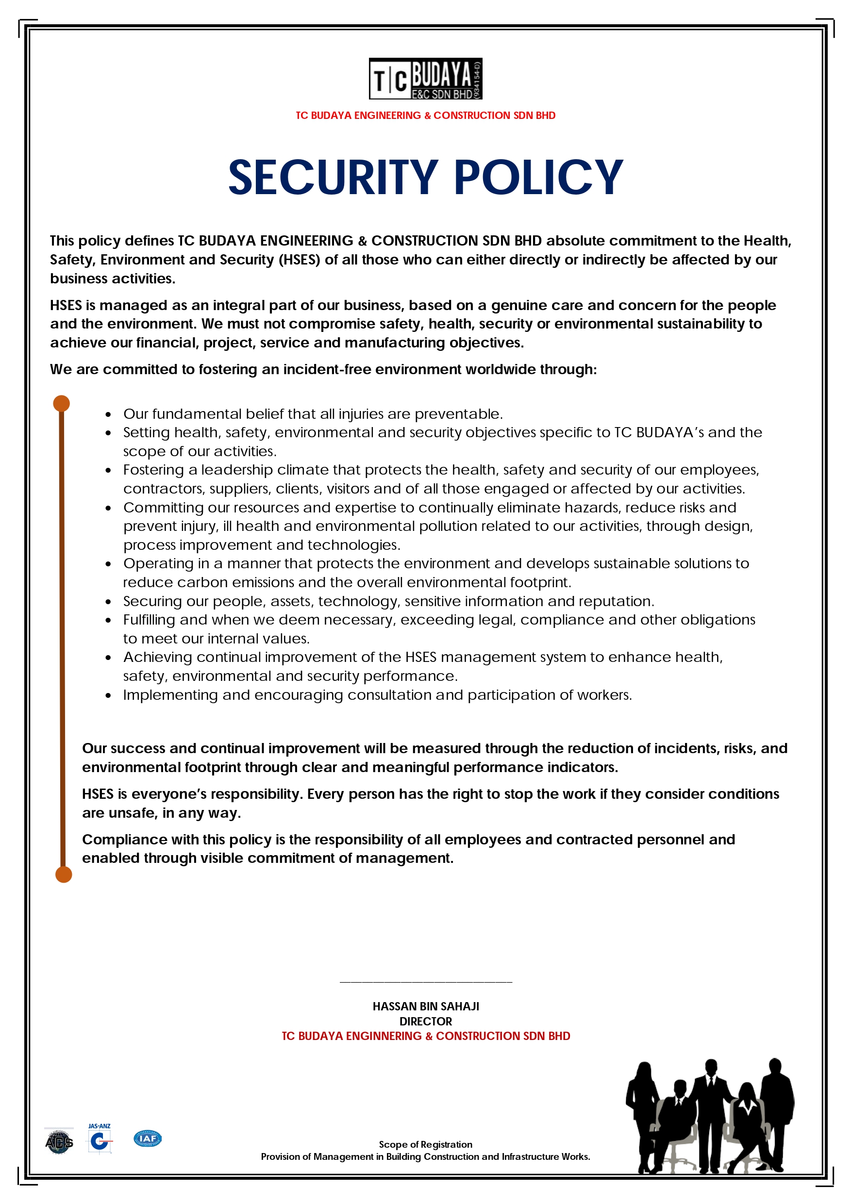 Security Policy